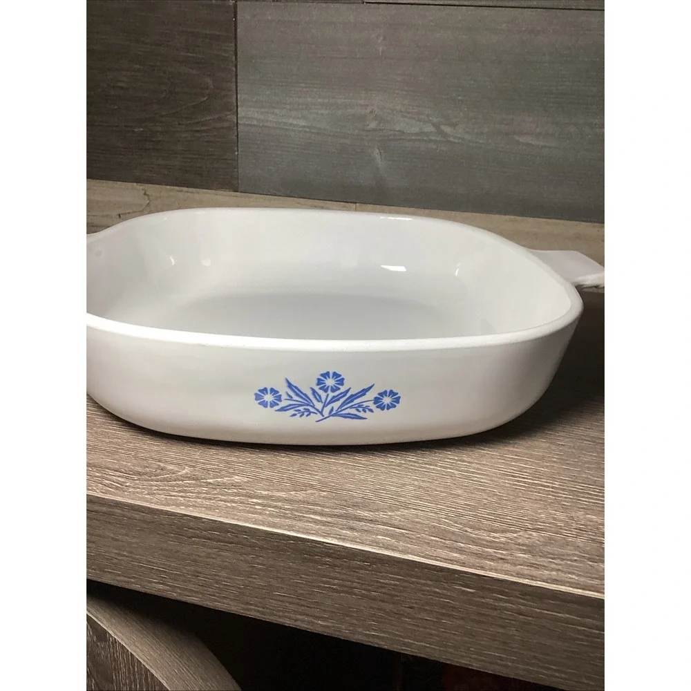 Vintage Corning Ware P-9-B Blue Cornflower 9